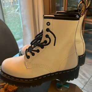 Would never get out of fashion. Brand new white matte finish 1460 DR.Martens